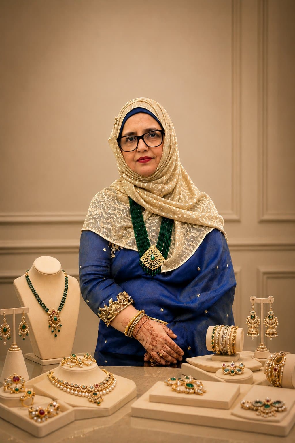 A warm photo of Sajida